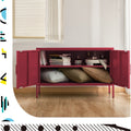 Artiss Metal Buffet Sideboard Cabinet Pink Base