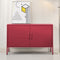 Artiss Metal Buffet Sideboard Cabinet Pink Base