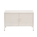 Artiss Metal Buffet Sideboard Cabinet White Base