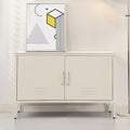 Artiss Metal Buffet Sideboard Cabinet White Base