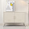 Artiss Metal Buffet Sideboard Cabinet White Base