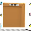 Artiss Metal Buffet Sideboard Cabinet Yellow Base