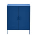 Artiss Buffet Sideboard Metal Cabinet Blue