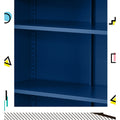 Artiss Buffet Sideboard Metal Cabinet Blue