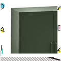 Artiss Buffet Sideboard Metal Cabinet Green