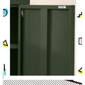 Artiss Buffet Sideboard Metal Cabinet Green