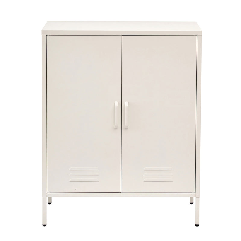 Artiss Buffet Sideboard Metal Cabinet - SWEETHEART White