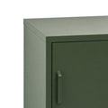 Artiss Bedside Table Metal Cabinet Green