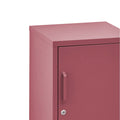 Artiss Bedside Table Metal Cabinet MINI Pink