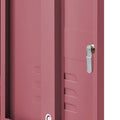 Artiss Bedside Table Metal Cabinet MINI Pink