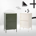 Artiss Buffet Sideboard Metal Cabinet - DOUBLE Green