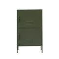 Artiss Metal Buffet Sideboard Cabinet Double Green 80cm