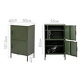 Artiss Metal Buffet Sideboard Cabinet Double Green 80cm