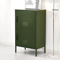Artiss Metal Buffet Sideboard Cabinet Double Green 80cm