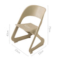 Artiss Dining Chairs x4 Stackable Plastic Beige Cafe Office