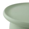 Artiss Round Coffee Table 71cm Plastic Green