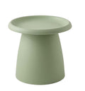 Artiss Round Coffee Table 52cm Green Plastic