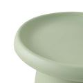Artiss Round Coffee Table 52cm Green Plastic