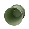 Artiss Round Coffee Table 52cm Green Plastic
