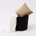 Artiss Bar Stool 2x Cupcake Plastic Footrest Black