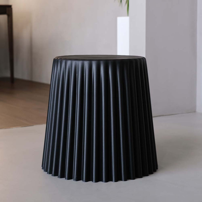 Artiss Bar Stool 2x Cupcake Plastic Footrest Black