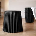 Artiss Set 4 Cupcake Bar Stools Stackable Black