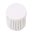 Artiss 2x Bar Stools White Plastic Cupcake Design Footrest