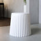 Artiss 2x Bar Stools White Plastic Cupcake Design Footrest