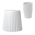 Artiss Cupcake Bar Stools Set 4 Stackable White Foot Rest