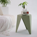 Artiss 4PC Puzzle Stackable Bar Stools Green