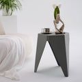 Artiss 4pc Puzzle Stackable Bar Stools Grey