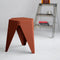 Artiss 2x Bar Stools Red Plastic Puzzle Footrest