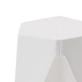 Artiss Bar Stools x2 White Plastic Puzzle Foot Stool Kitchen