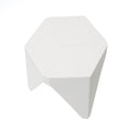 Artiss 4x Puzzle Stool Plastic Bar Stools Stackable Foot Stool Side Table White
