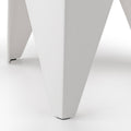 Artiss 4x Puzzle Stool Plastic Bar Stools Stackable Foot Stool Side Table White