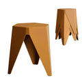 Artiss 4PC Puzzle Stackable Bar Stools Yellow