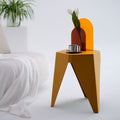 Artiss 4PC Puzzle Stackable Bar Stools Yellow