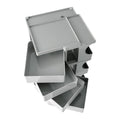 Artiss Storage Trolley Bedside Table 5 Tier Cart Boby Replica Grey