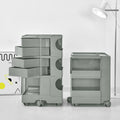 Artiss Storage Trolley Bedside Table 5 Tier Cart Boby Replica Grey