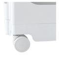 Artiss 5 Tier Storage Trolley Cart Bedside Table White