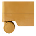 Artiss Storage Trolley 5 Tier Yellow Cart Bedside Table