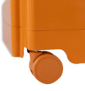 Artiss 3 Tier Storage Trolley Bedside Table Orange Cart