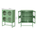 Artiss Buffet Sideboard Metal Cabinet Green