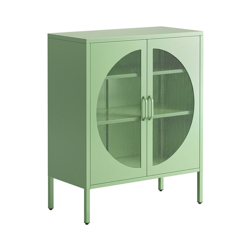Artiss ELSA Metal Buffet Sideboard Cabinet Green