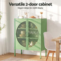 Artiss ELSA Metal Buffet Sideboard Cabinet Green