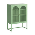 Artiss ELMA Metal Buffet Sideboard Cabinet Green