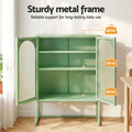 Artiss ELMA Metal Buffet Sideboard Cabinet Green