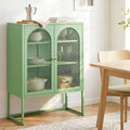 Artiss ELMA Metal Buffet Sideboard Cabinet Green