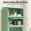 Artiss Buffet Sideboard Metal Cabinet Green ELIA