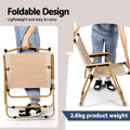 Gardeon Portable Folding Camping Chair Beach Outdoor Patio Furniture
